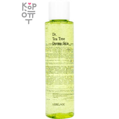 LEBELAGE Dr.Tea Tree Derma Skin - Увлажняющий тонер с экстрактом чайного дерева, 210мл.
