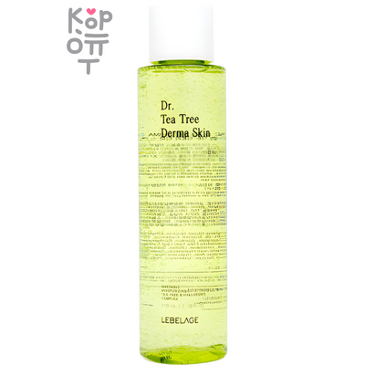 Lebelage Dr.Tea Tree Derma Skin - Увлажняющий тонер с экстрактом чайного дерева 210 мл