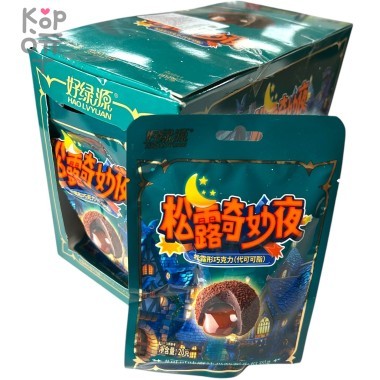 Конфеты шоколадные Haoliyuan Academy of Magic - Ночь трюфелей с жидким центром и вкусом Шоколада — Корейские товары для всей семьи(КорОпт)