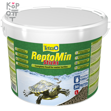 Tetra ReptoMin корм в виде палочек для водных черепах 10 л (ведро) — Корейские товары для всей семьи(КорОпт)