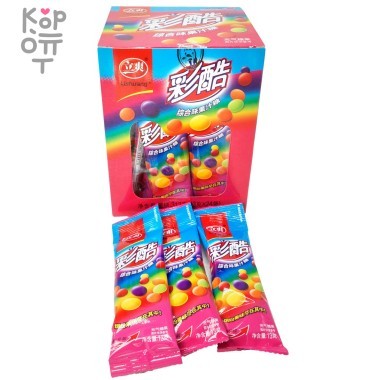 Конфеты Lishuang Радуга фруктовых вкусов — Корейские товары для всей семьи(КорОпт)