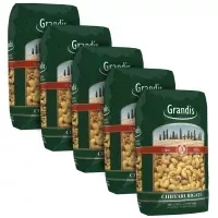 Grandis Chiffari Rigati Рожки Рифленные - Макаронные изделия 450гр., Коробка 20шт.