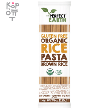 Лапша Органическая рисовая «Коричневый рис» Perfect Earth Rice Pasta - Brown Rice, 225гр.  &mdash; Корейские товары для всей семьи(КорОпт)