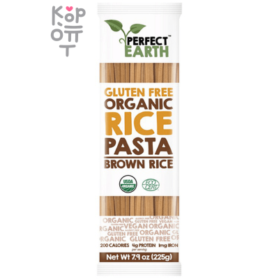 Perfect Earth Rice Pasta Brown Rice Лапша органическая рисовая «Коричневый рис», 225 г