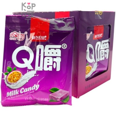 Ириска мягкая Q Chew Premium со вкусом Маракуйи