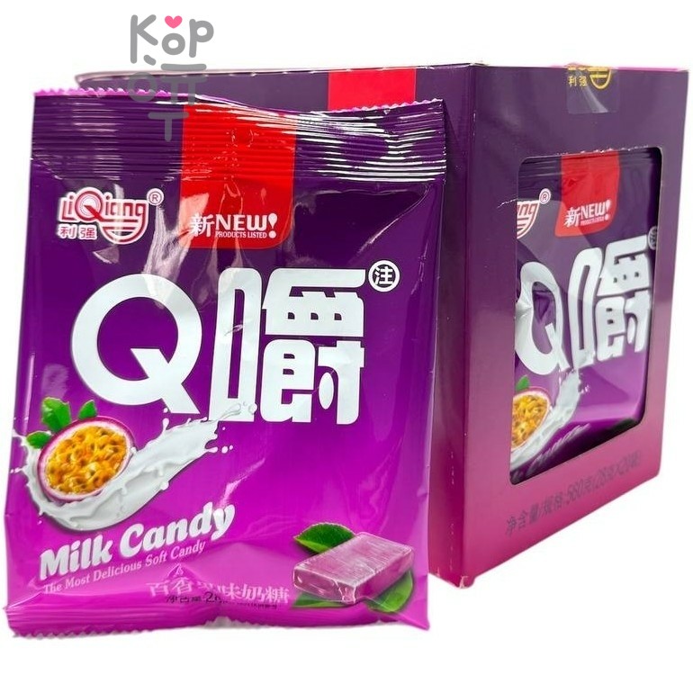 Ириска мягкая Q Chew Premium со вкусом Маракуйи
