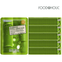 FoodaHolic Bamboo Natural Essence 3D mask - Тканевая 3D маска с натуральным экстрактом молодого бамбука 23гр.