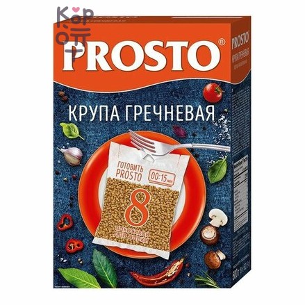 Prosto - Гречневая крупа в варочных пакетах 500 г