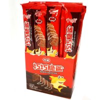 Shark Crisp Angle Cakes - Хрустящее Шоколадное печенье с кремовой начинкой и вкусом Шоколада