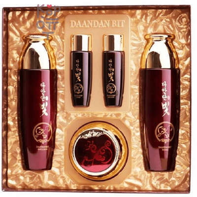 Daandan Premium Hanbang 3 Set - Набор для ухода за кожей на основе стволовых клеток  (тонер, эмульсия, крем). 