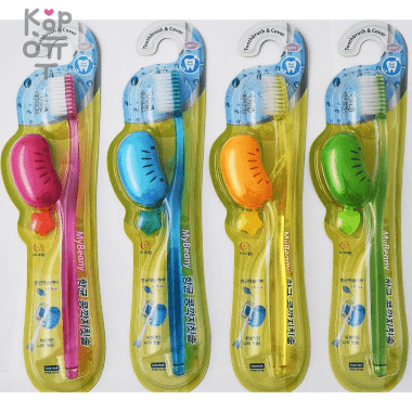 Misorang My Beany Kids Toothbrush - Зубная щетка детская 1шт. — Корейские товары для всей семьи(КорОпт)