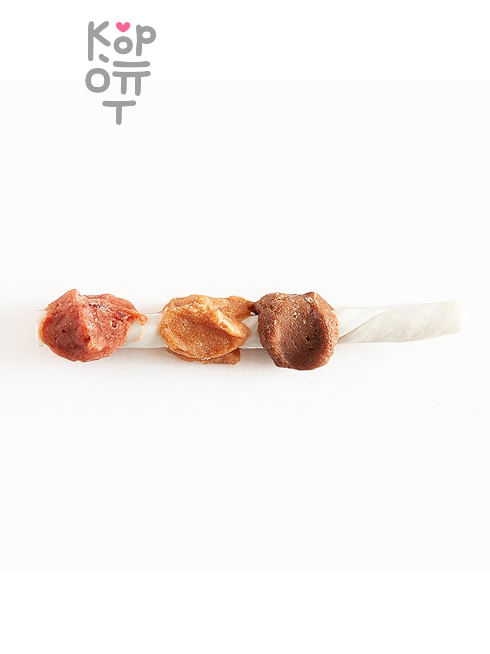 Wanpy Dog Лакомство для собак «мясные шашлычки на жевательной шпажке» 100гр.