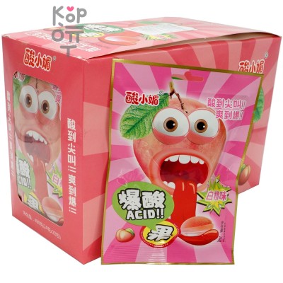 Кислая карамель Dongxu Acid со вкусом Персика