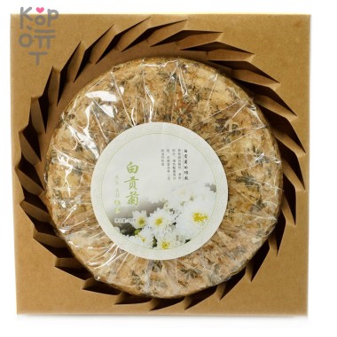 Цветочный чай &quot;Здоровье и Красота&quot; в подарочной упаковке - Бутон Хризантемы, 200гр. — Корейские товары для всей семьи(КорОпт)
