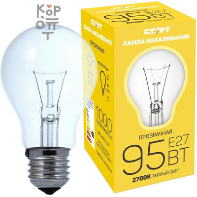 Лампа СТАРТ Б 95Вт Е27