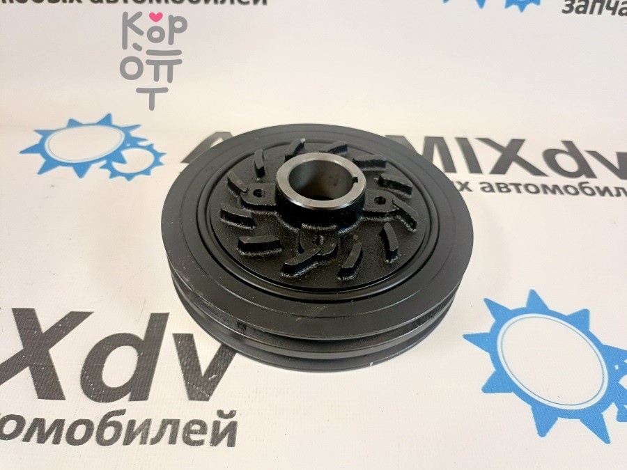 Шкив коленвала MD110165 4D56 2 ремня ALNSU