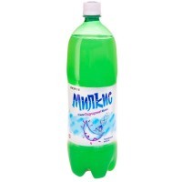LOTTE Газированный напиток Милкис, молочный, 1,5 л