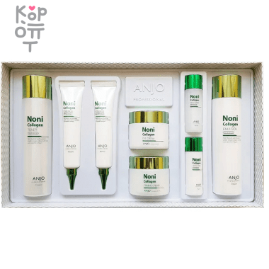 ANJO Noni Collagen Skin Care 6 Set - Набор с экстрактом Нони и Коллагеном для уставшей кожи. — Корейские товары для всей семьи(КорОпт)