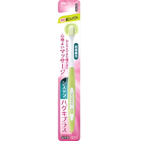 LION Dentor Systema Зубная щётка с прямой ручкой и экстратонкими концами щетинок, средняя жесткость