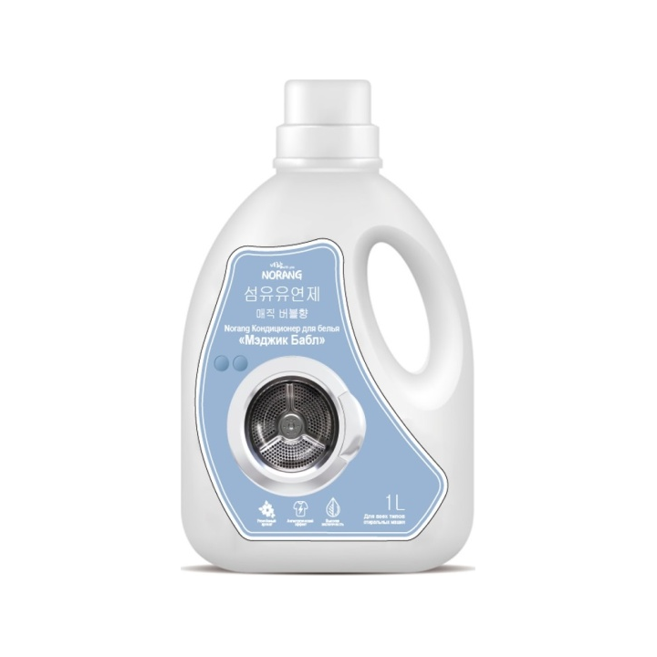 Norang Laundry Detergent for White - Жидкий стиральный порошок для белого белья, 1 л