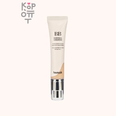 Heimish BB Cream Moringa Ceramide SPF30 Pa++ 21 Light Beige - ББ крем для лица увлажняющий с керамидами светло-бежевый 30 гр