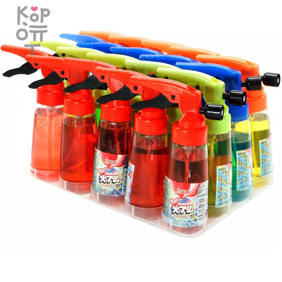 Кислая жидкая конфета Huoleme Огнетушитель, купить с доставкой на дом фото 1 &mdash; Корейские товары для всей семьи(КорОпт)