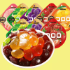 UHA CORORO Fruit Juice Gummy Peach - Жевательные конфеты, в японском стиле, с фруктовым соком и со вкусом белого персика, 52гр. фото 3 &mdash; Корейские товары для всей семьи(КорОпт)