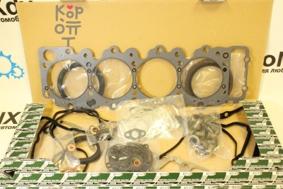 Ремкомплект ДВС 4HK1T HFI4090E-3 мет. колпачки большие NNC