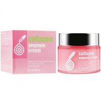 JIGOTT ZENZIA Collagen Ampoule Cream - Увлажняющий крем для лица с коллагеном 70мл.