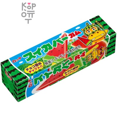Lotte Watermelon Bar - Резинка жевательная со вкусом Арбуза 24,6гр.