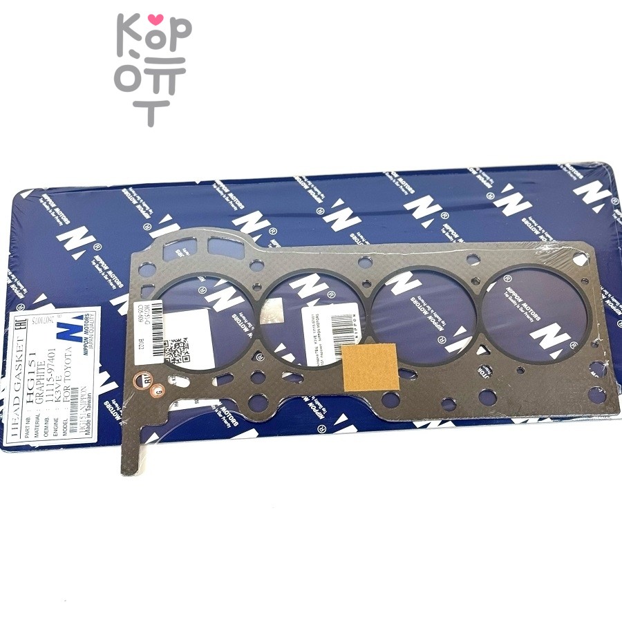 Прокладка ГБЦ K3VE 11115-97401 HG151 паронит NIPPON MOTORS