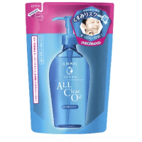 SHISEIDO SENKA All Clear Gel - Гидрофильное масло для снятия водостойкого макияжа с протеинами шелка