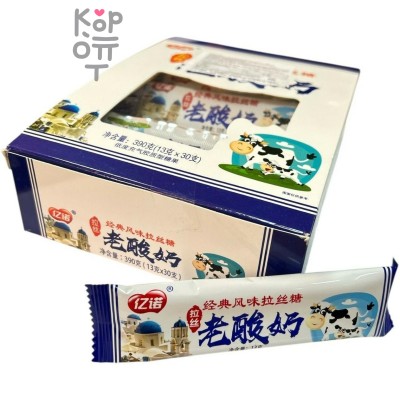 Жевательная конфета тянучка GuangDong Foods Yogurt Помадка со вкусом Йогурта