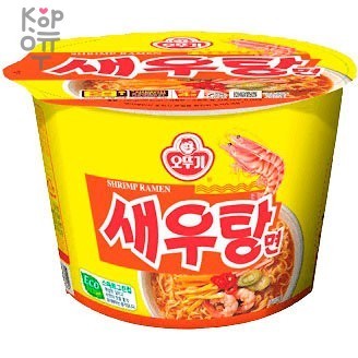 OTTOGI Лапша со вкусом креветки 110гр. &mdash; Корейские товары для всей семьи(КорОпт)