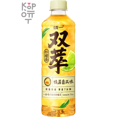 Напиток UNIF Red Ice OOlong Lemon Tea - Черный чай Улун со вкусом лимона, 500мл.