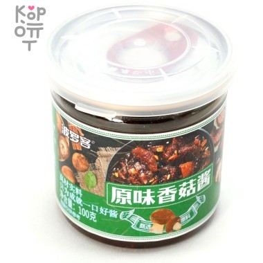 Shandong Original Mushrooms Sauce - Оригинальный грибной соус, 100гр. — Корейские товары для всей семьи(КорОпт)
