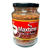 Maxtime Original Кофе растворимый, стекло