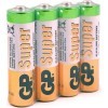 Щелочная батарейка GP Super Alcaline 5АRS 2SB4 (размер AA - 4шт., термоусадка), купить с доставкой на дом фото 1 — Корейские товары для всей семьи(КорОпт)