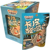 Кислая карамель Kapi Suan Sour Candy - Кислый взрыв со вкусом Голубики