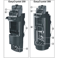Tetra EasyCrystal 250 внутренний фильтр для аквариумов 15-40л.