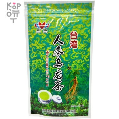 Чай Long Yang Женьшень Улун, 100гр. — Корейские товары для всей семьи(КорОпт)