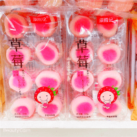 Моти со вкусом клубники Hong Shengji Mochi, 180гр.