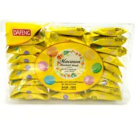 Печенье Dafeng Macaron Sandwich Biscuit - Нежнейший бисквит со вкусом Клубники 190гр.