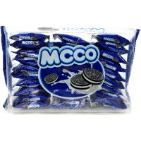 Печенье Dafeng Macaron Sandwich Biscuit - Нежнейший бисквит со вкусом Клубники 190гр.