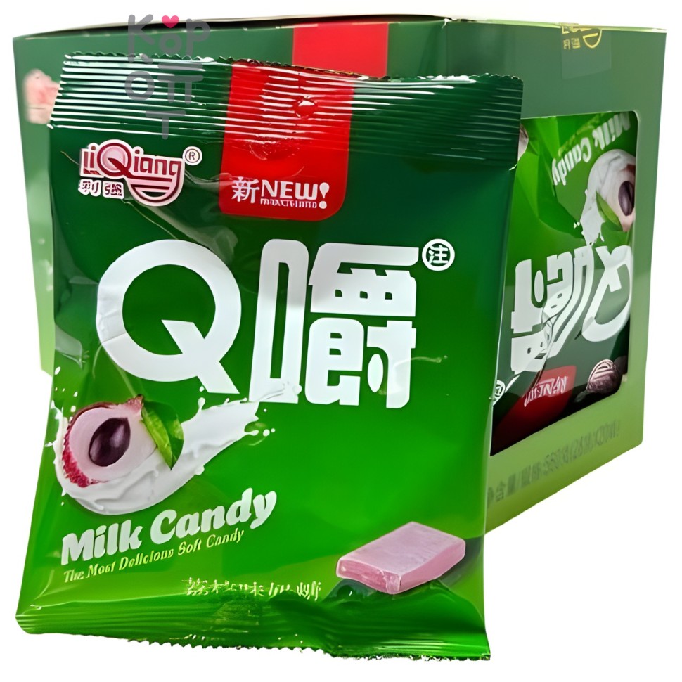 Ириска мягкая Q Chew Premium со вкусом Личи