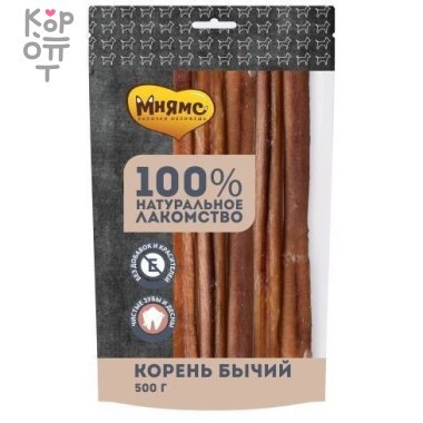 Мнямс лакомство для собак Корень бычий 500г — Корейские товары для всей семьи(КорОпт)