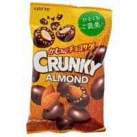 Lotte Миндаль в хрустящем шоколаде Кранки 45гр.