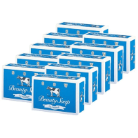 Cow Beauty Soap Blue Box - Молочное освежающее туалетное мыло с прохладным ароматом Жасмина.