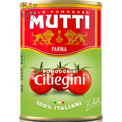 Mutti Томаты черри в томатном соке, 400 г