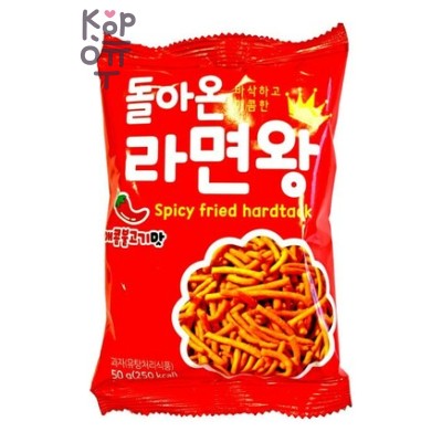 Joeun Food Spicy Fried Hardtack - Хворост оригинальный, перчёный, 50 г
